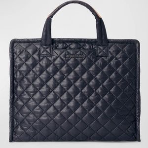 NWT MZ Wallace Medium Black Box Tote